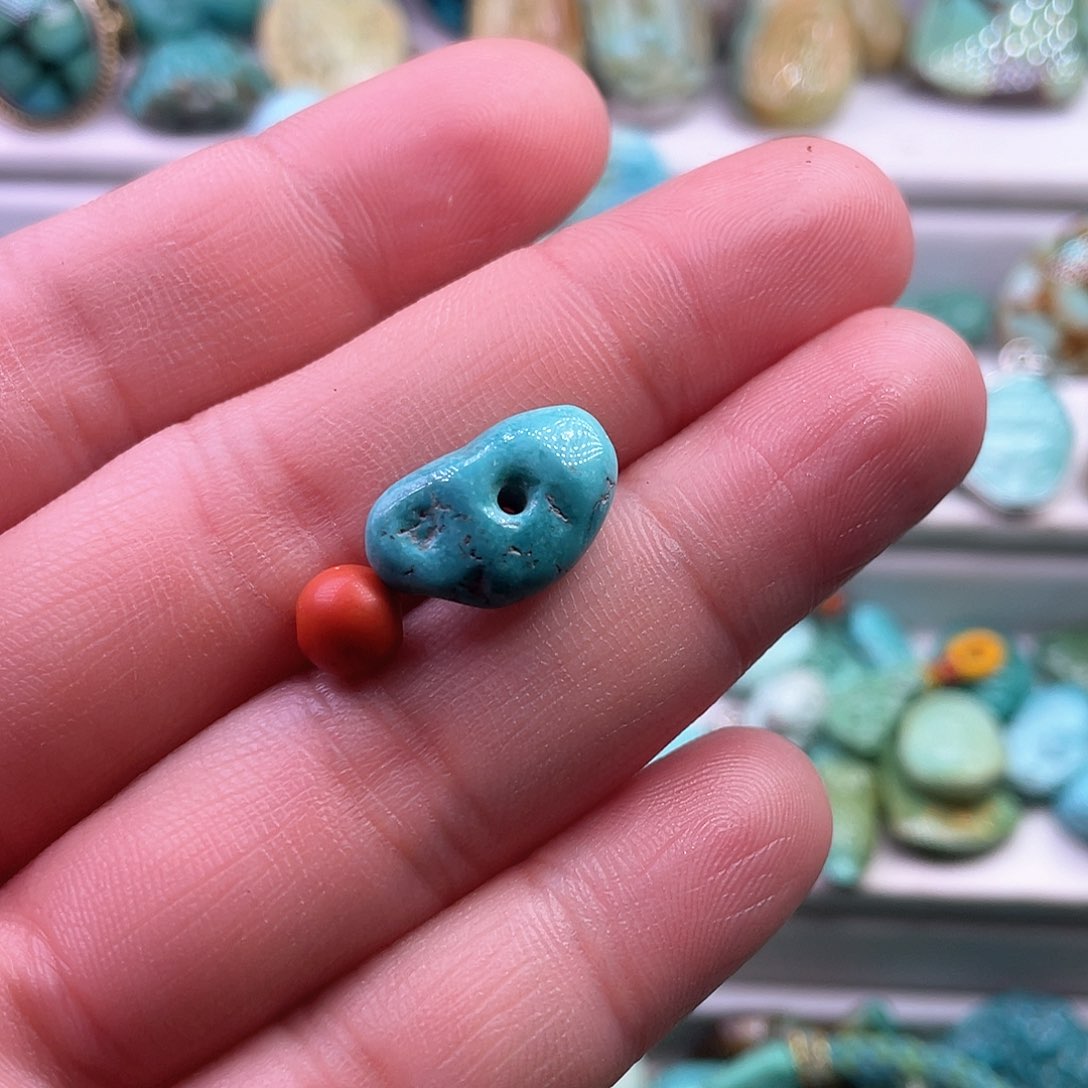 南红玛瑙颈饰未镶嵌