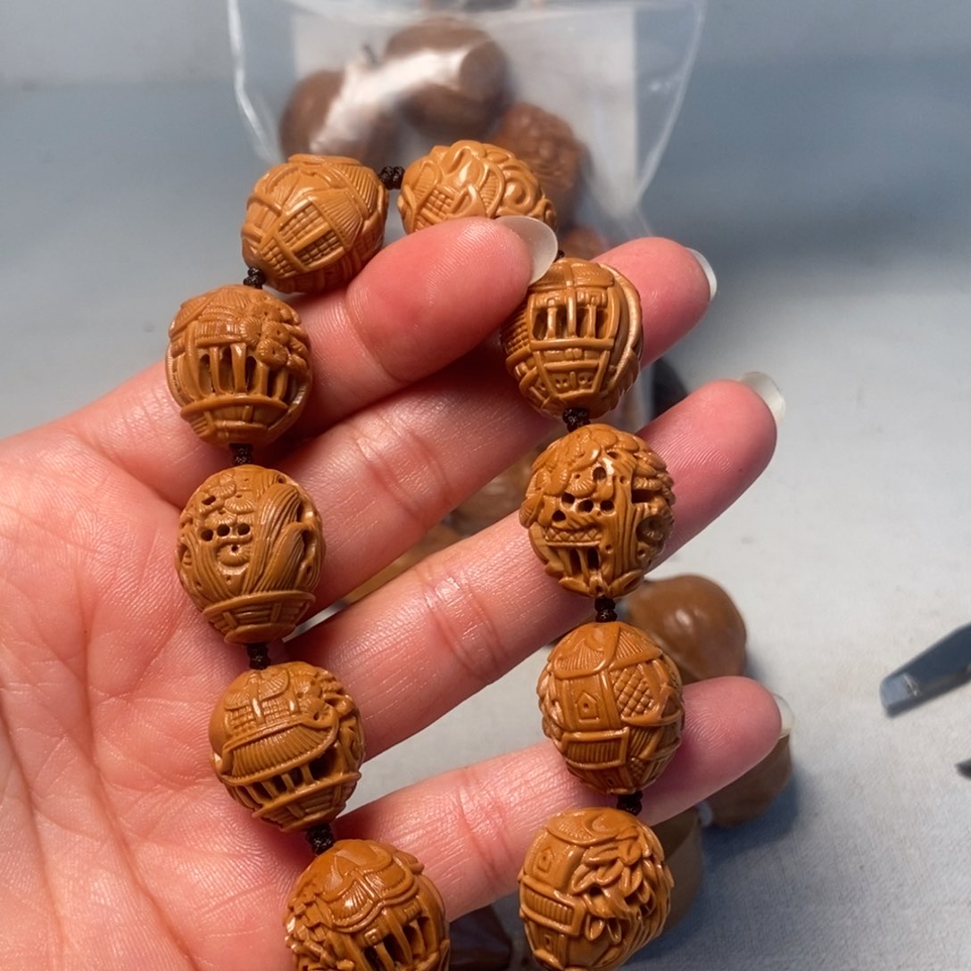 橄榄核手串/手链风景园林18