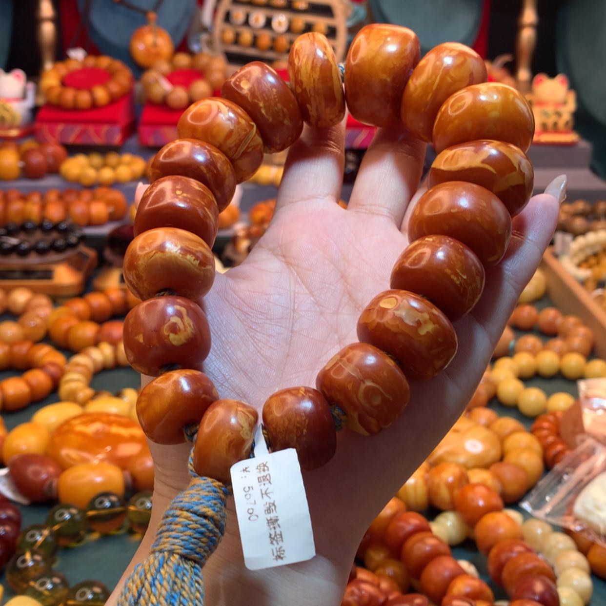 【闪购商品】蜜蜡手串未镶嵌蜜蜡手串