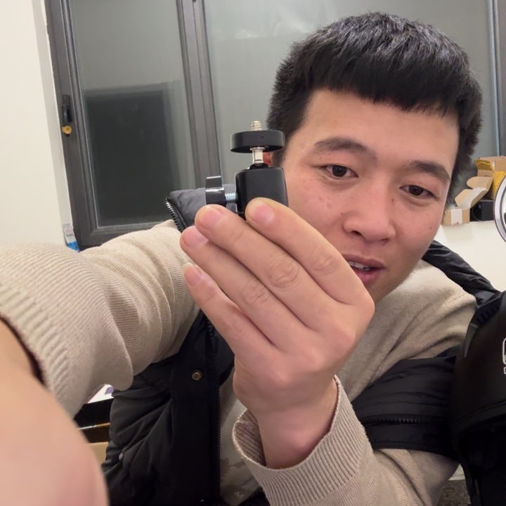 树脂户外手电金属云台