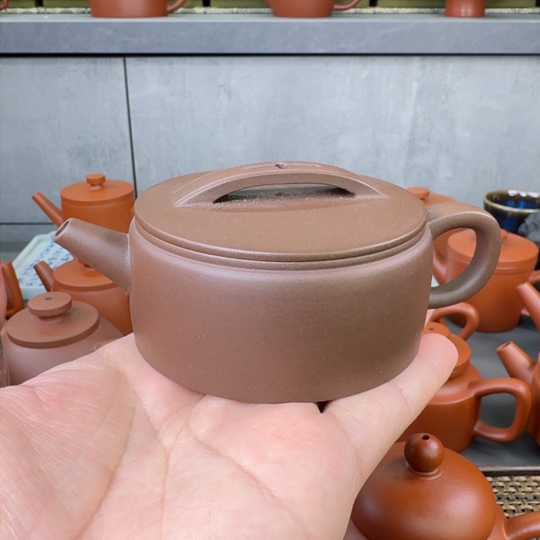紫砂茶壶半手汉瓦