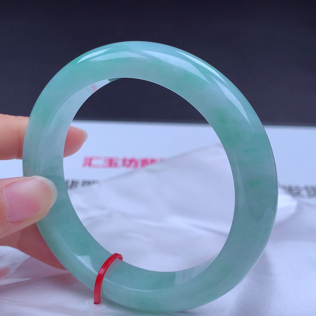 未镶嵌手镯翡翠手镯001781