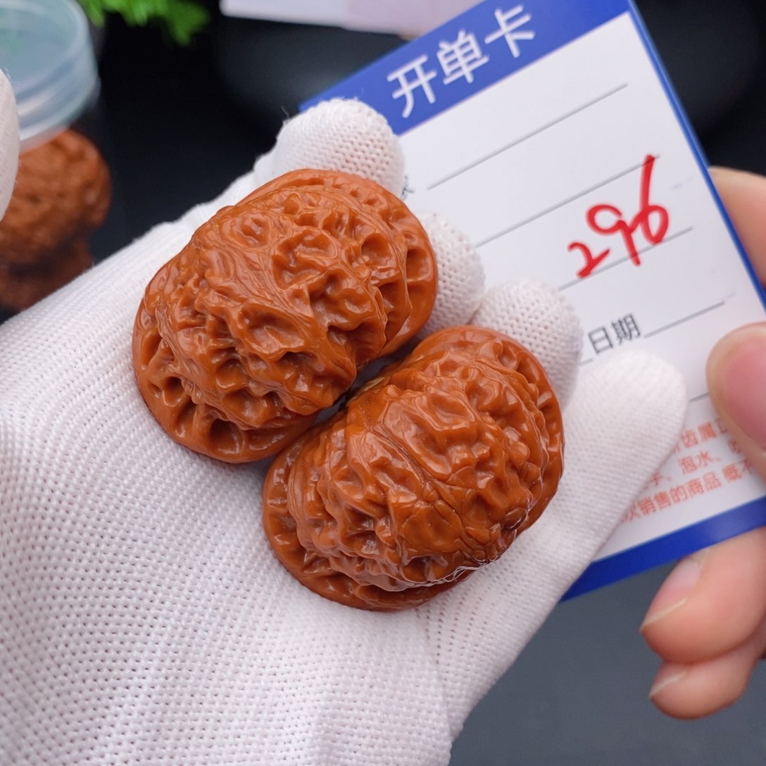 文玩核桃把件42宫灯296