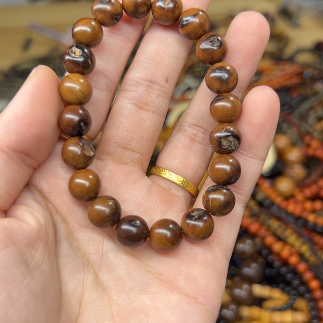 维腊木（绿檀）无事牌