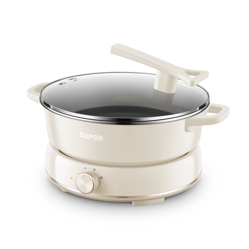 SUPOR/苏泊尔多功能分体式不粘电火锅30YKX56大容量炒菜家用