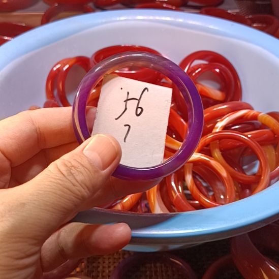 玛瑙/玉髓未镶嵌手镯