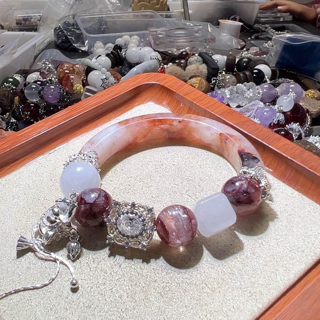 水晶手链未镶嵌水晶手链