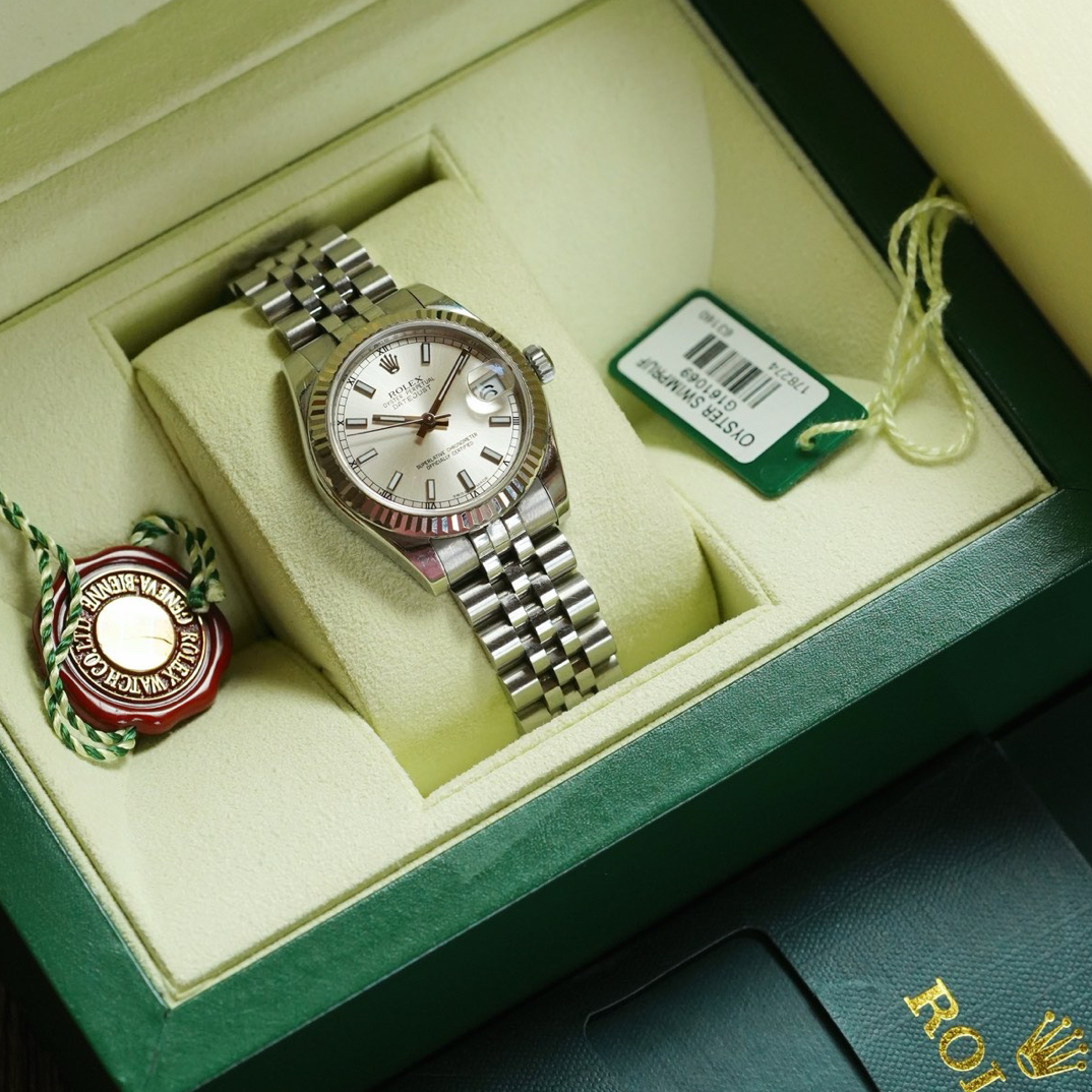 99新 Rolex/劳力士 型号m178274-0073。31mm表径 单表 