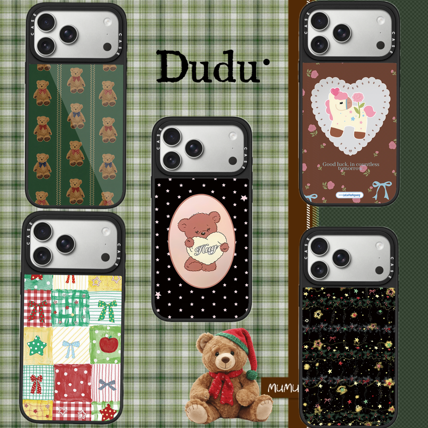 【冬季高级ins风系列】CASE潮牌17pm手机壳适用于16pro防摔15pm镜面