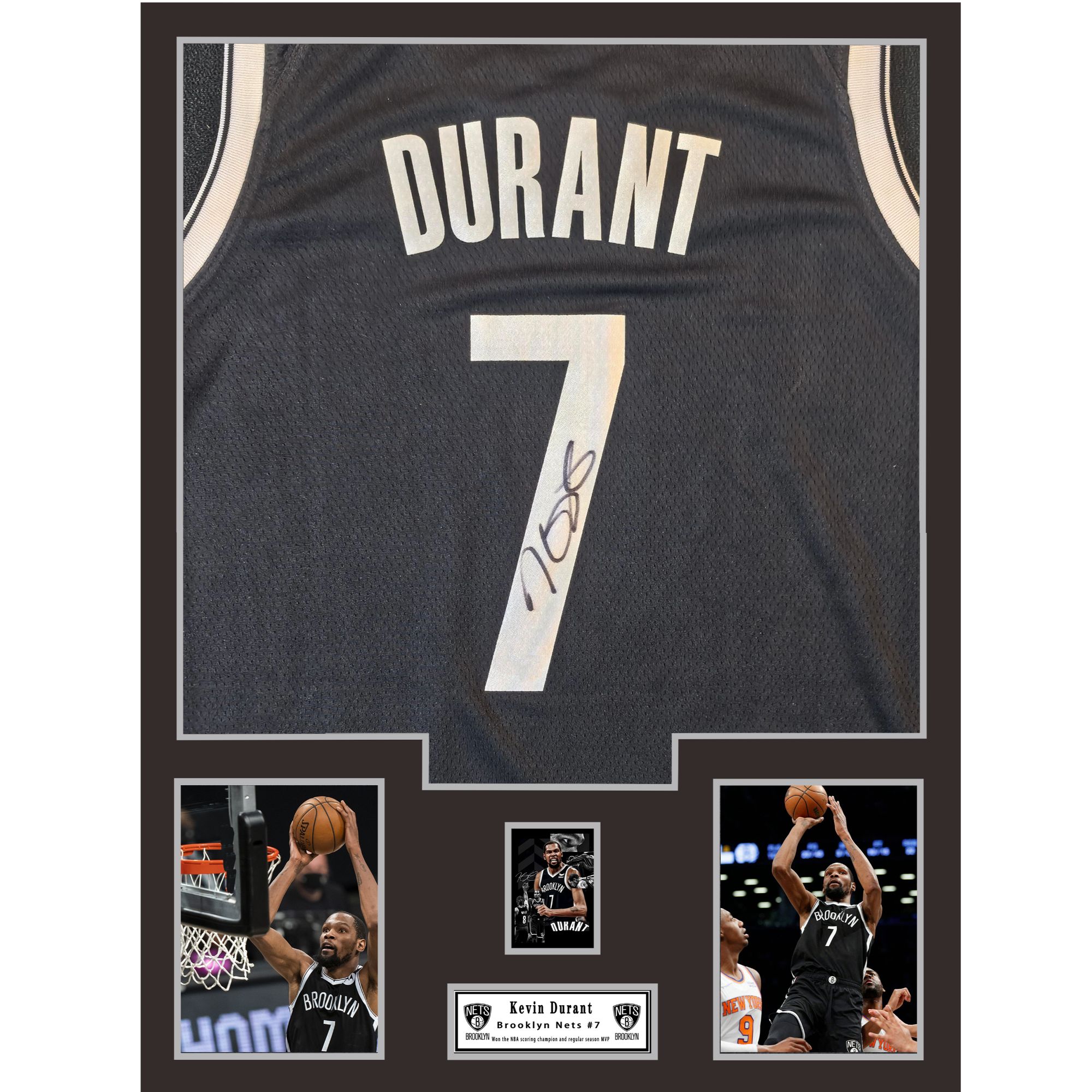 【TIPTOP亲签】杜兰特 亲签球衣 证书PANINI/USASM BKT/FA