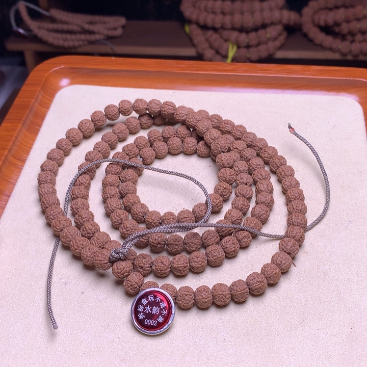 战***方吊坠金刚菩提闷墩龙108