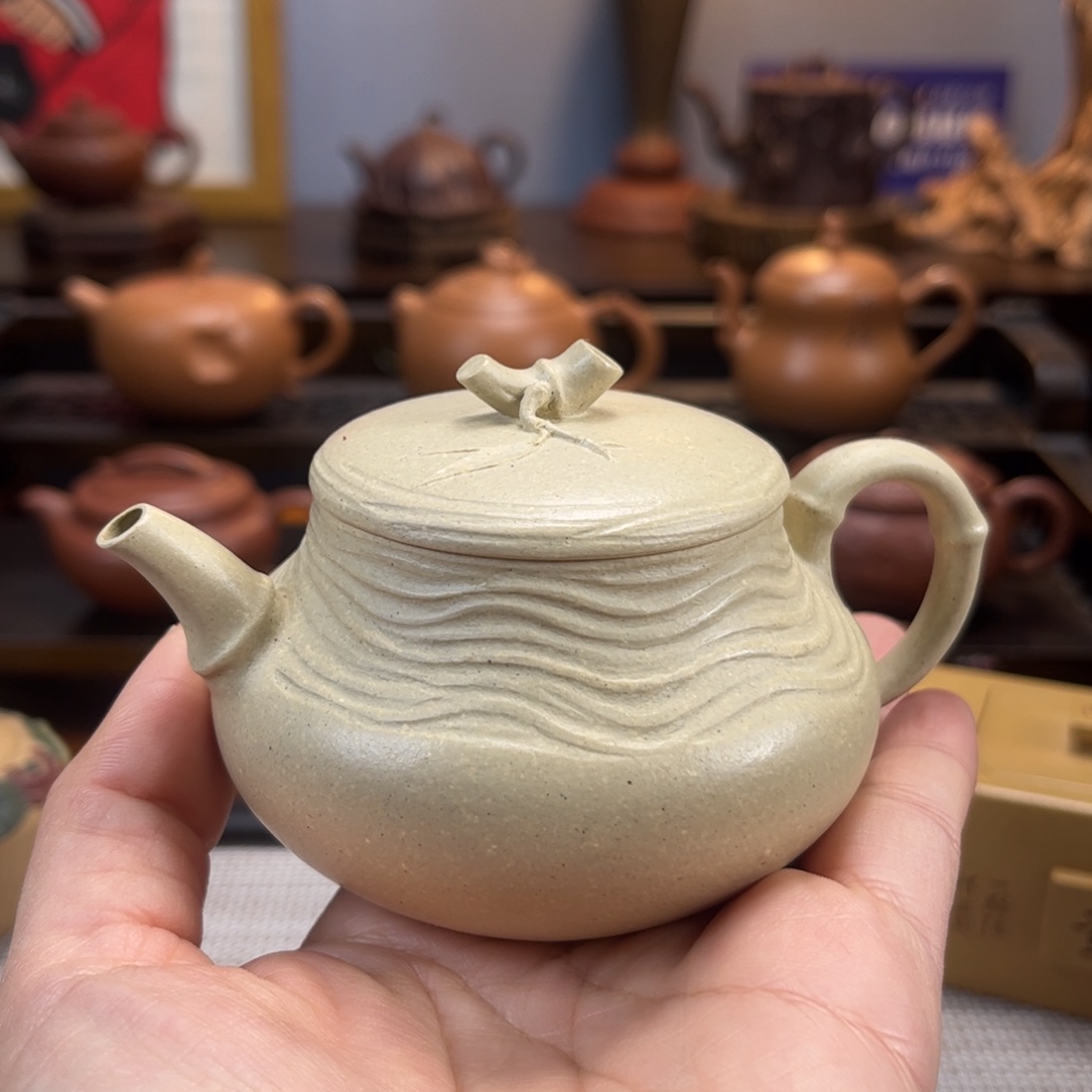 紫砂茶具半手工制作
