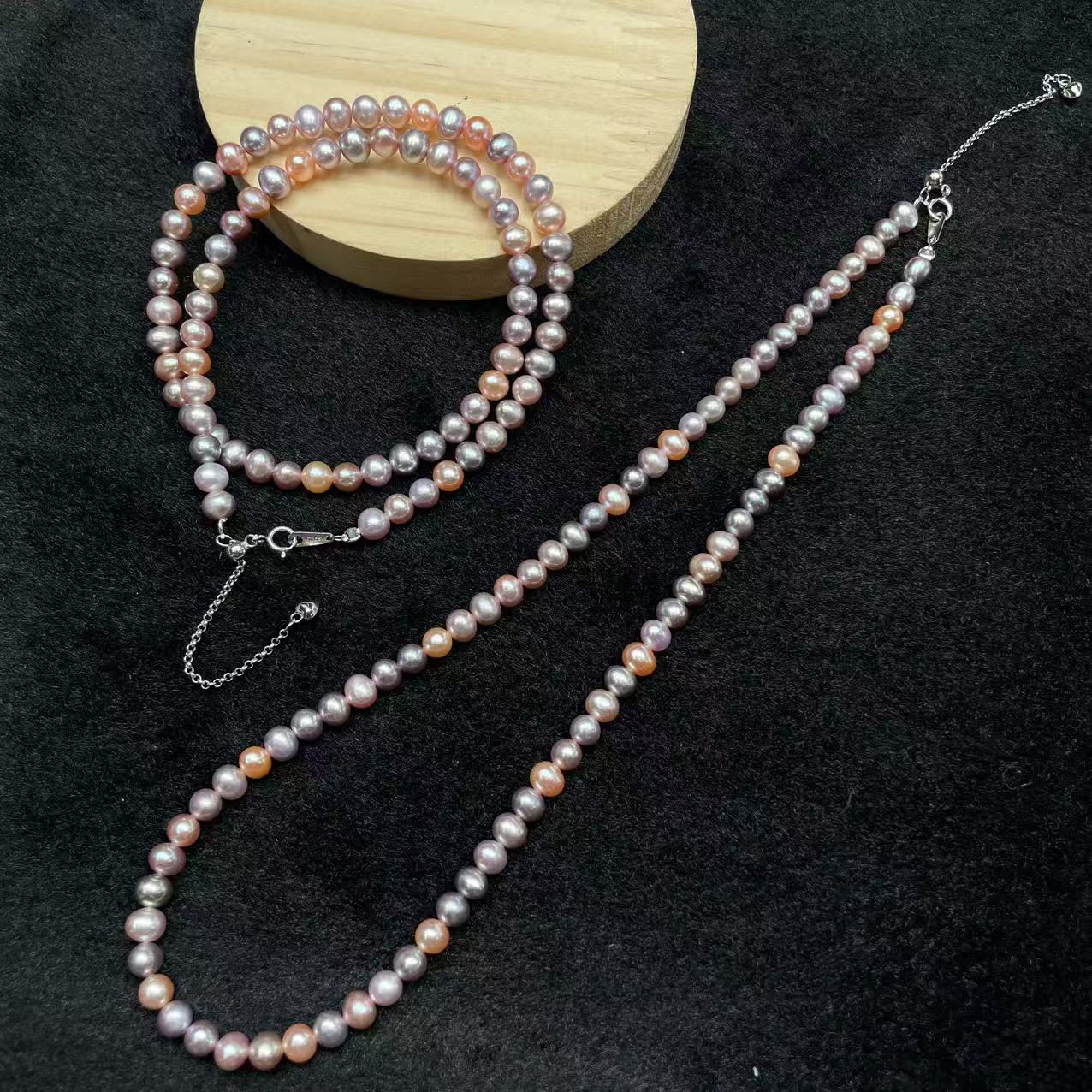 珍珠项链-100692T27-3A35-卡4+多样性/发其一