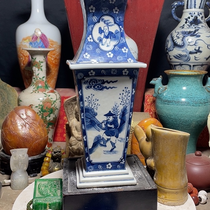 瓷片青花瓷器手工制作