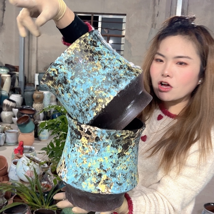 正品口19高21花盆