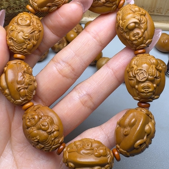 橄榄核手串/手链财迷