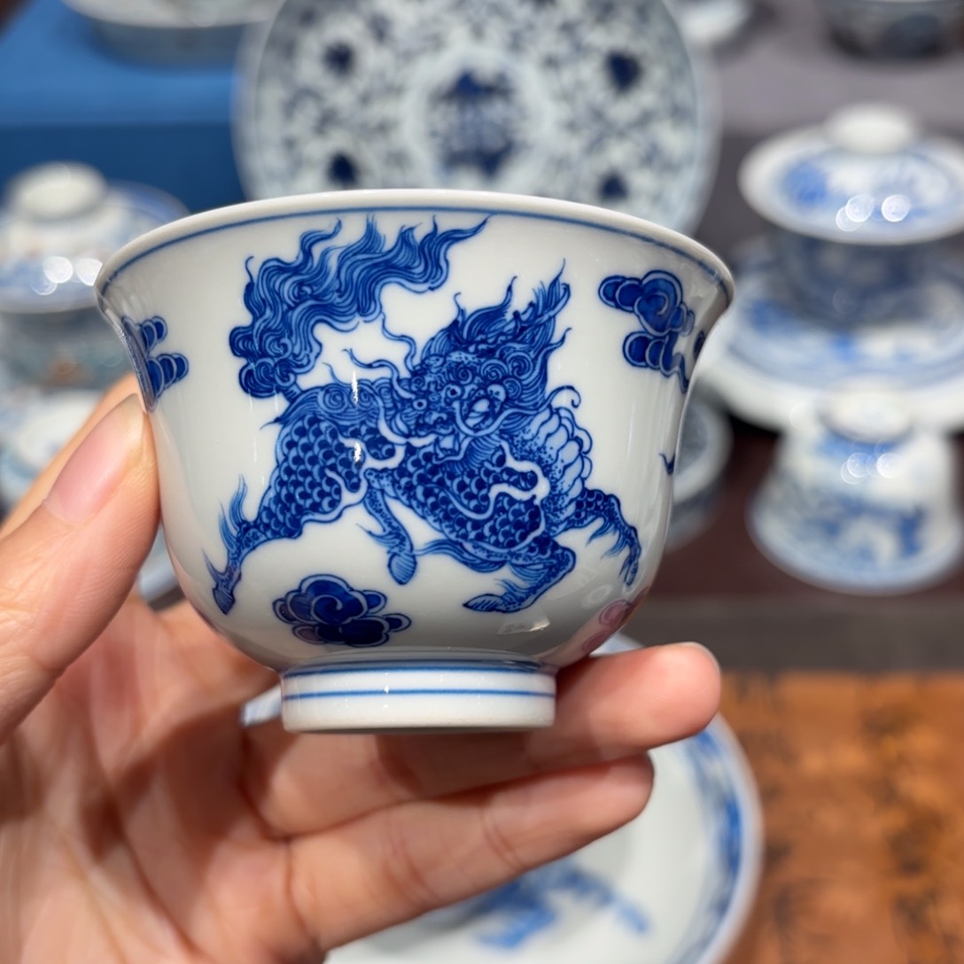 瓷片景德镇纯手工手绘