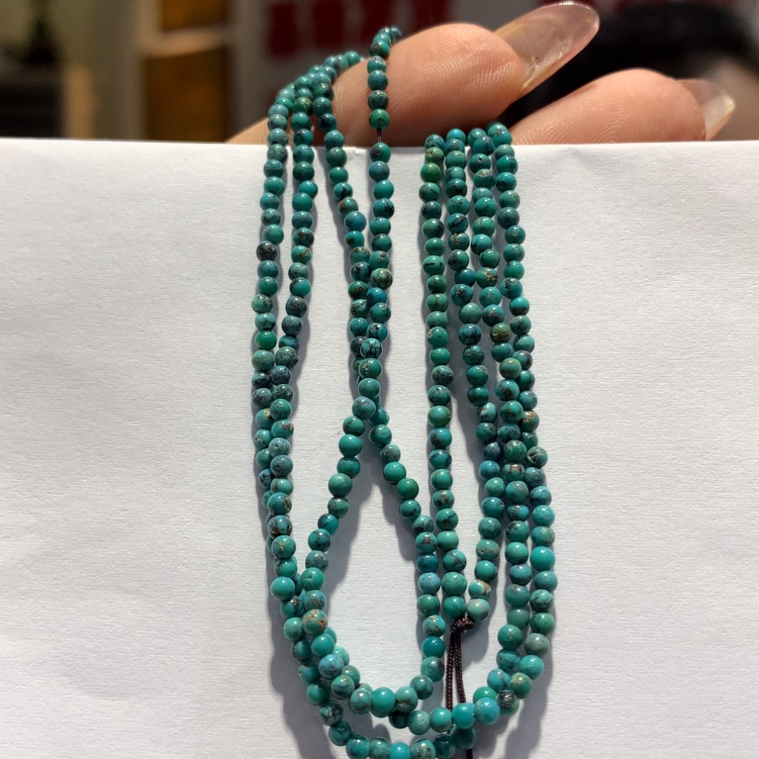 绿松石未镶嵌长链