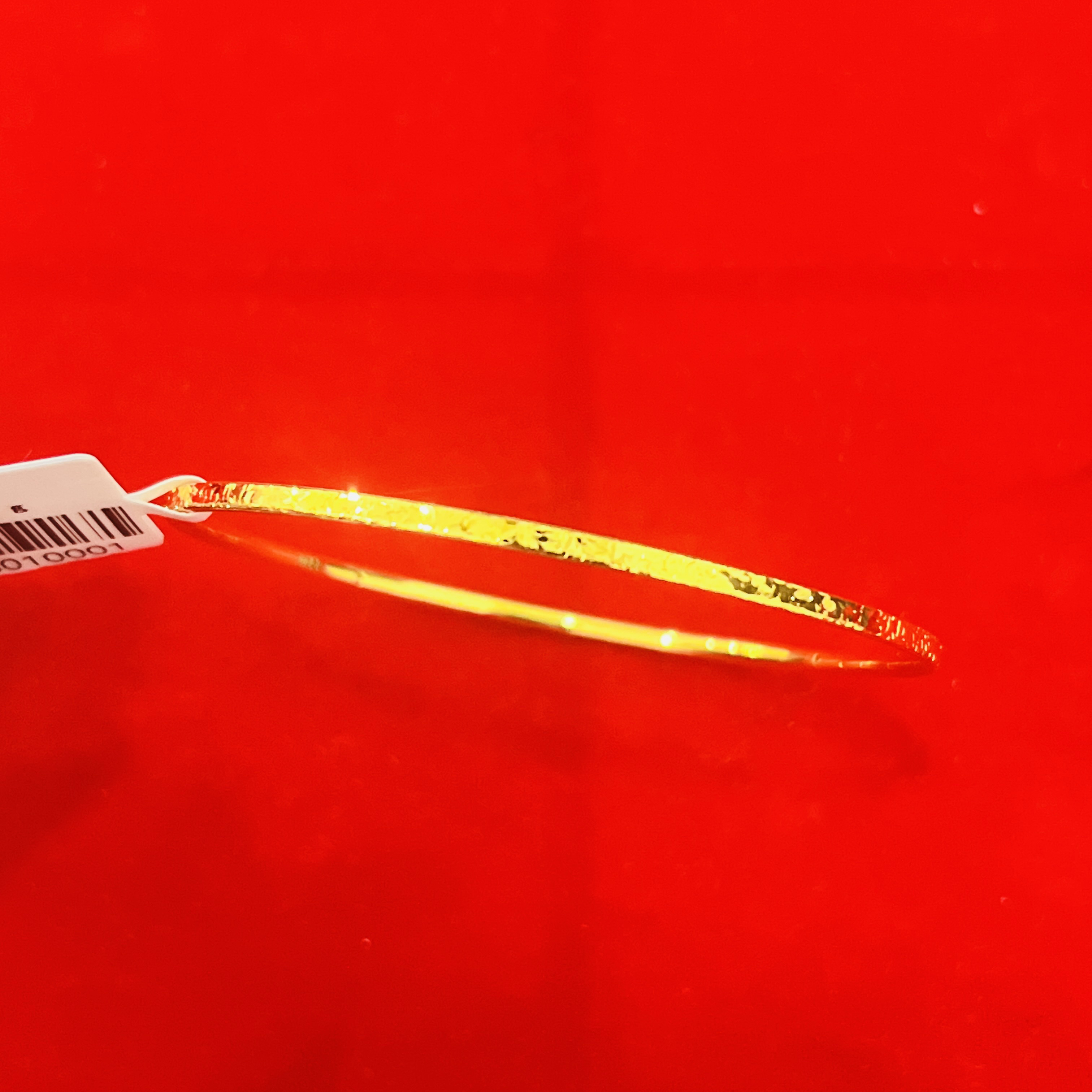 【莹莹专享】足金999 碎冰冰镯 60# GP 2.76