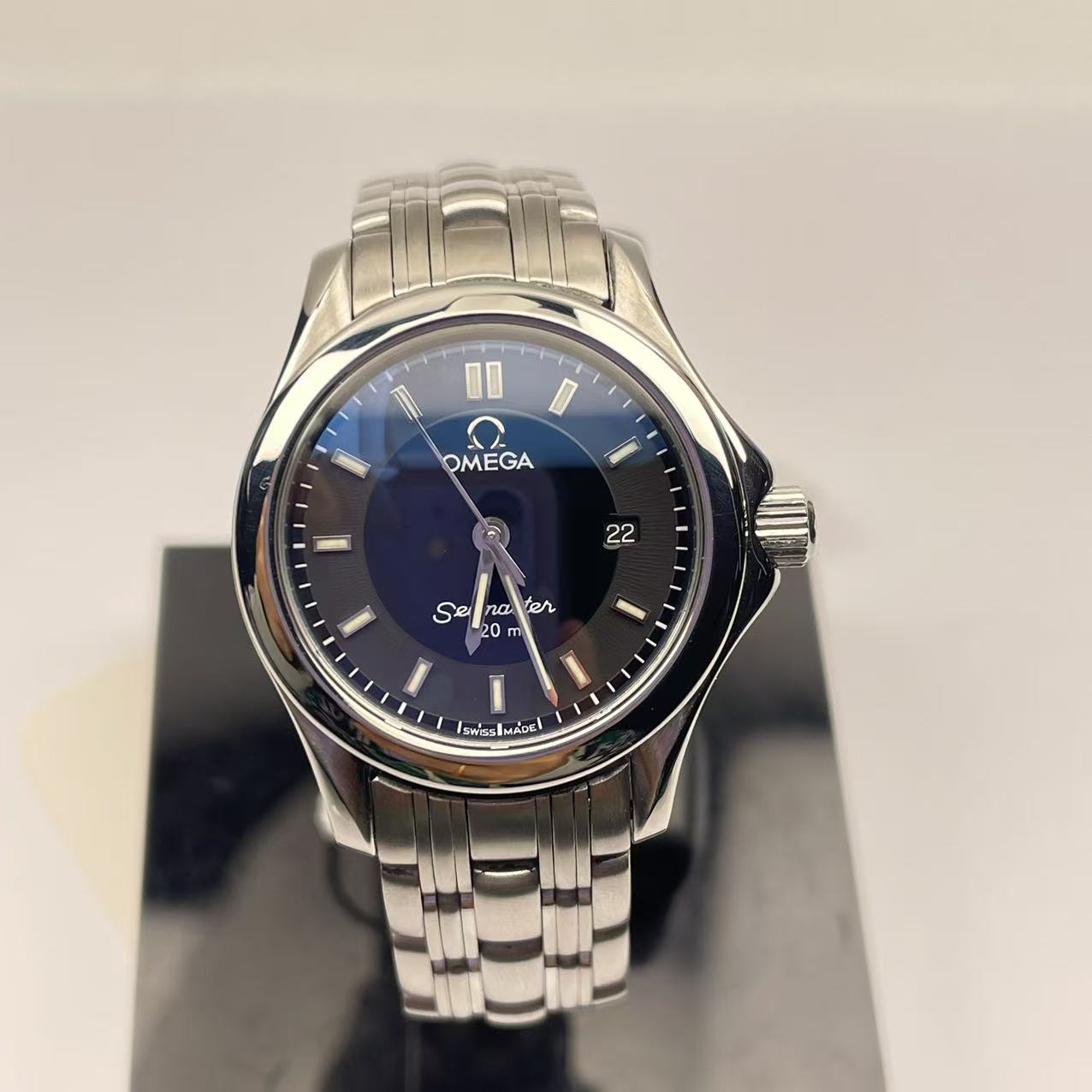 99新 Omega/欧米茄 海马系列/女表/石英/27.8mm/单表/5653