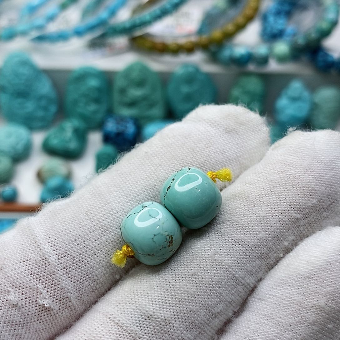 绿松石珠宝奇石未镶嵌