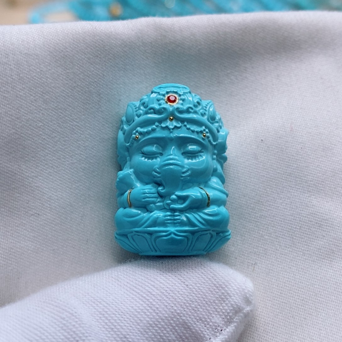 绿松石珠宝奇石未镶嵌