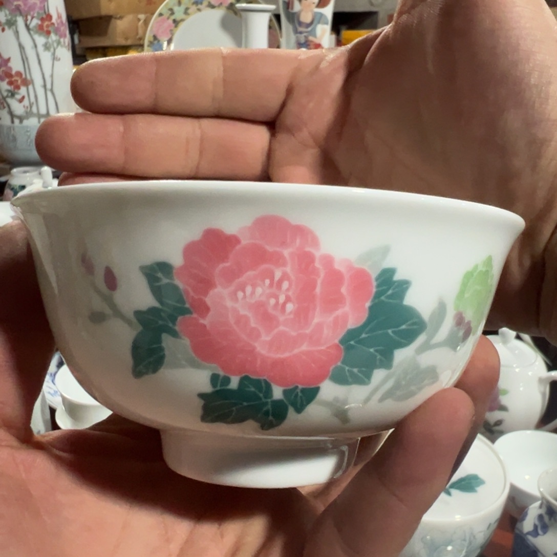 醴陵老厂瓷微瑕慎拍
