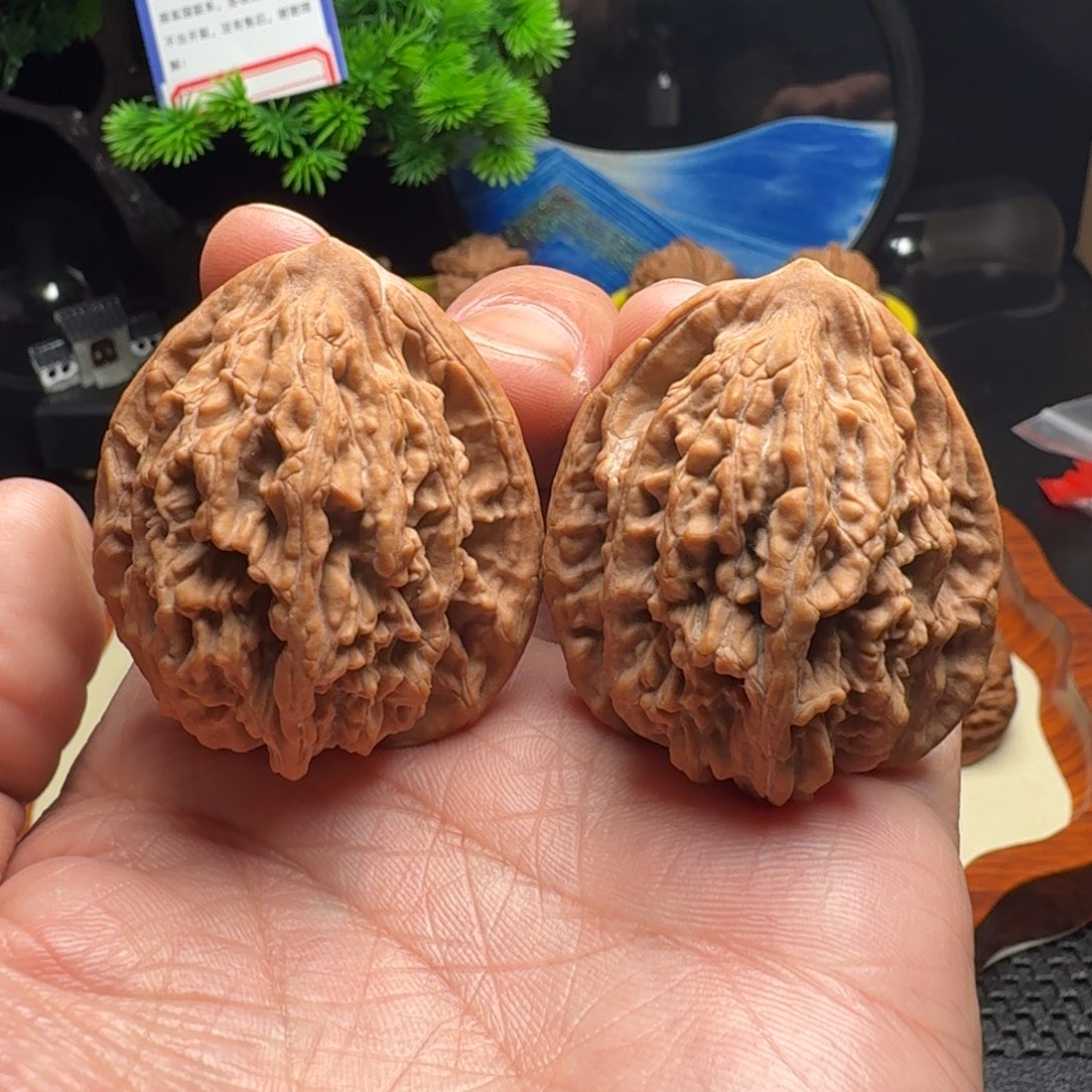 把件文玩核桃全品虎头40