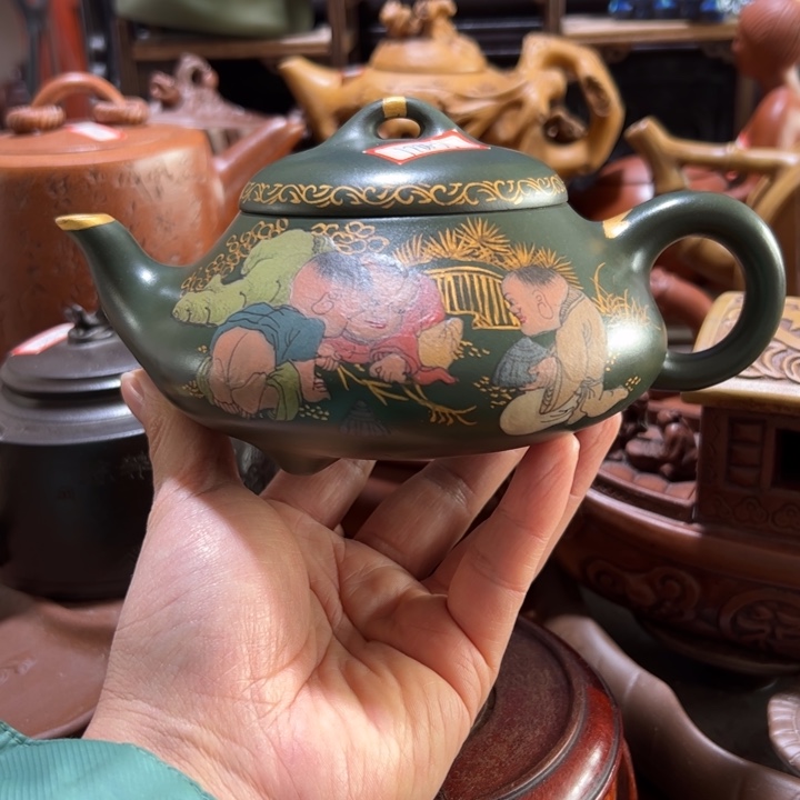 茶壶紫砂紫砂壶收藏起来吧