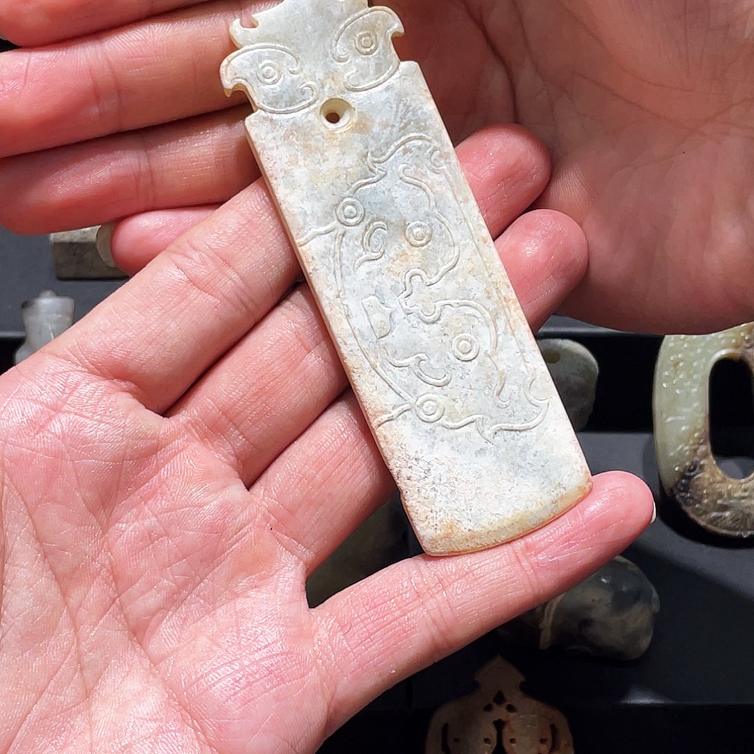 暴***暴和田玉（糖玉）未镶嵌挂件