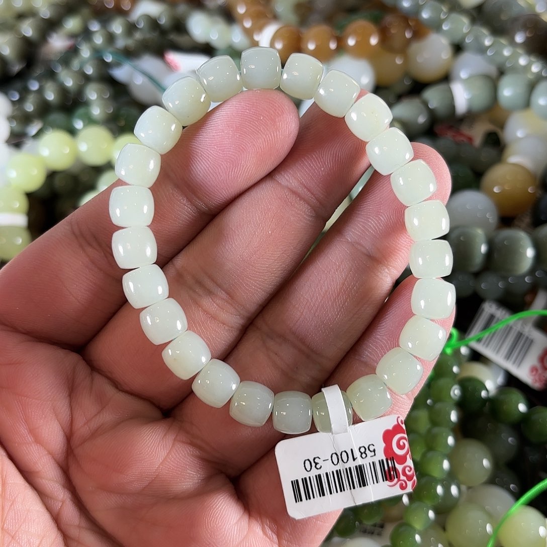 和田玉手链未镶嵌W378