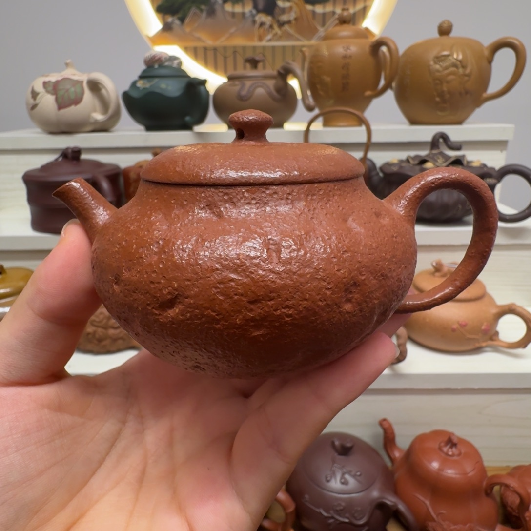 茶壶紫砂孤品一只