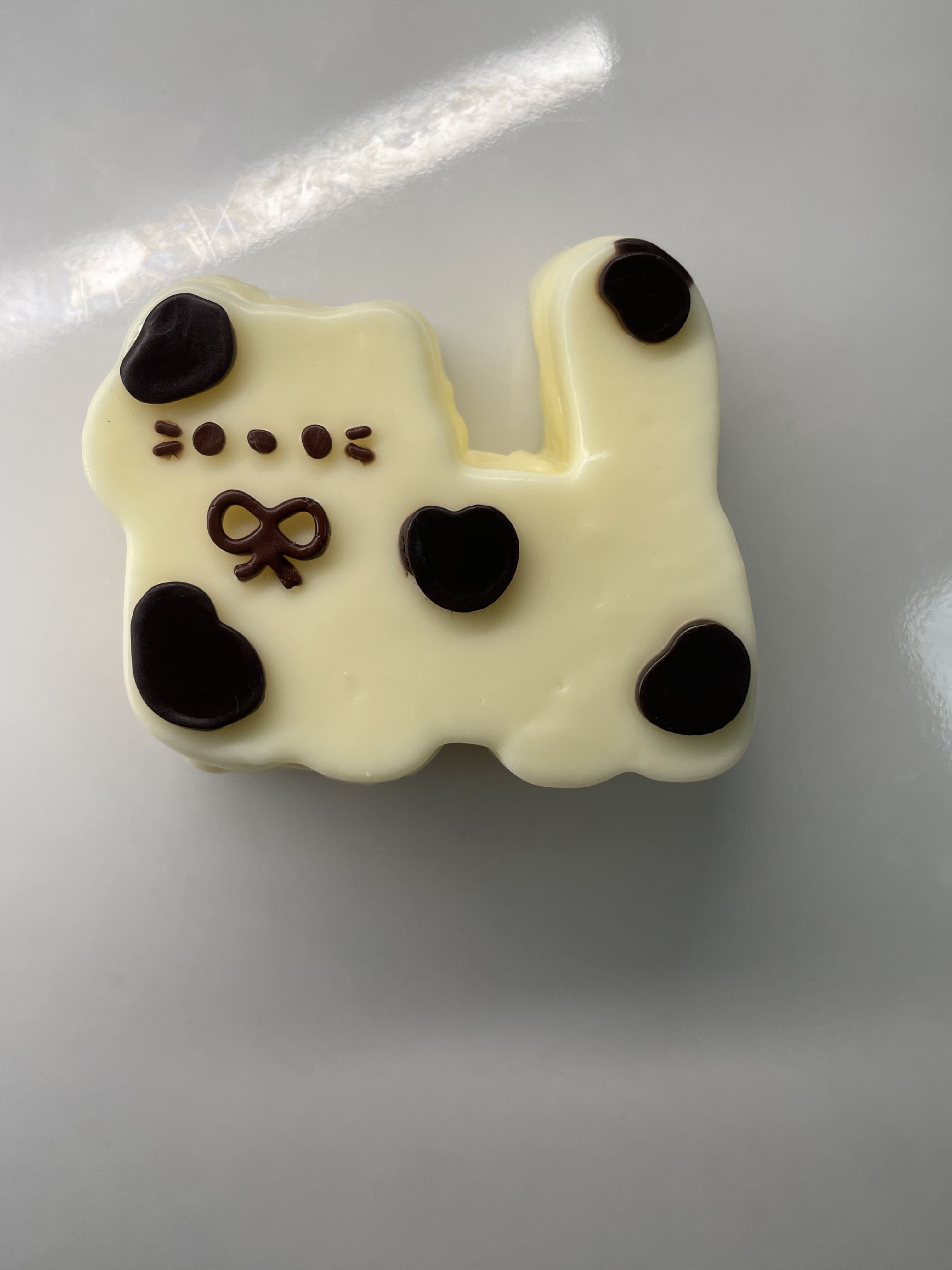  食品级硅胶纯手工制作捏捏-捏捏三花猫（默认微瑕）