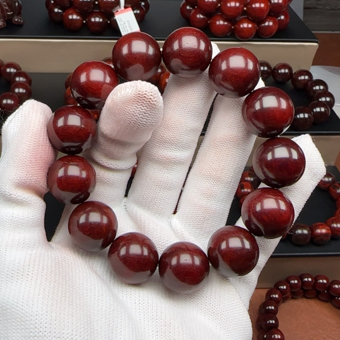 ****神小叶紫檀手串/手链1.8龙鳞