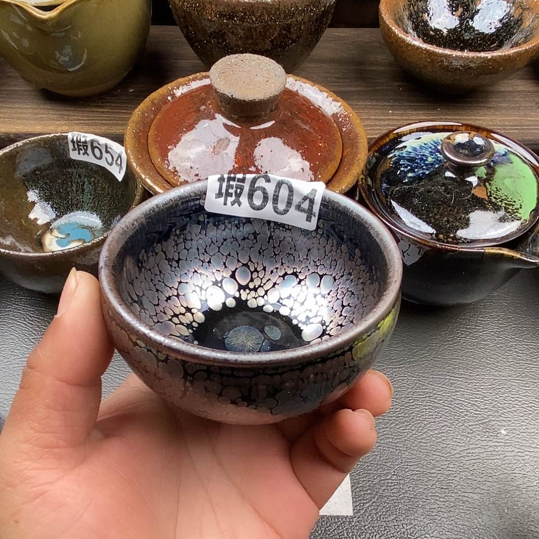 茶盏微瑕建盏主人杯子