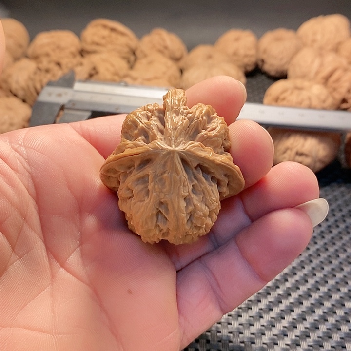 把件文玩核桃将军榜三棱人丁兴旺