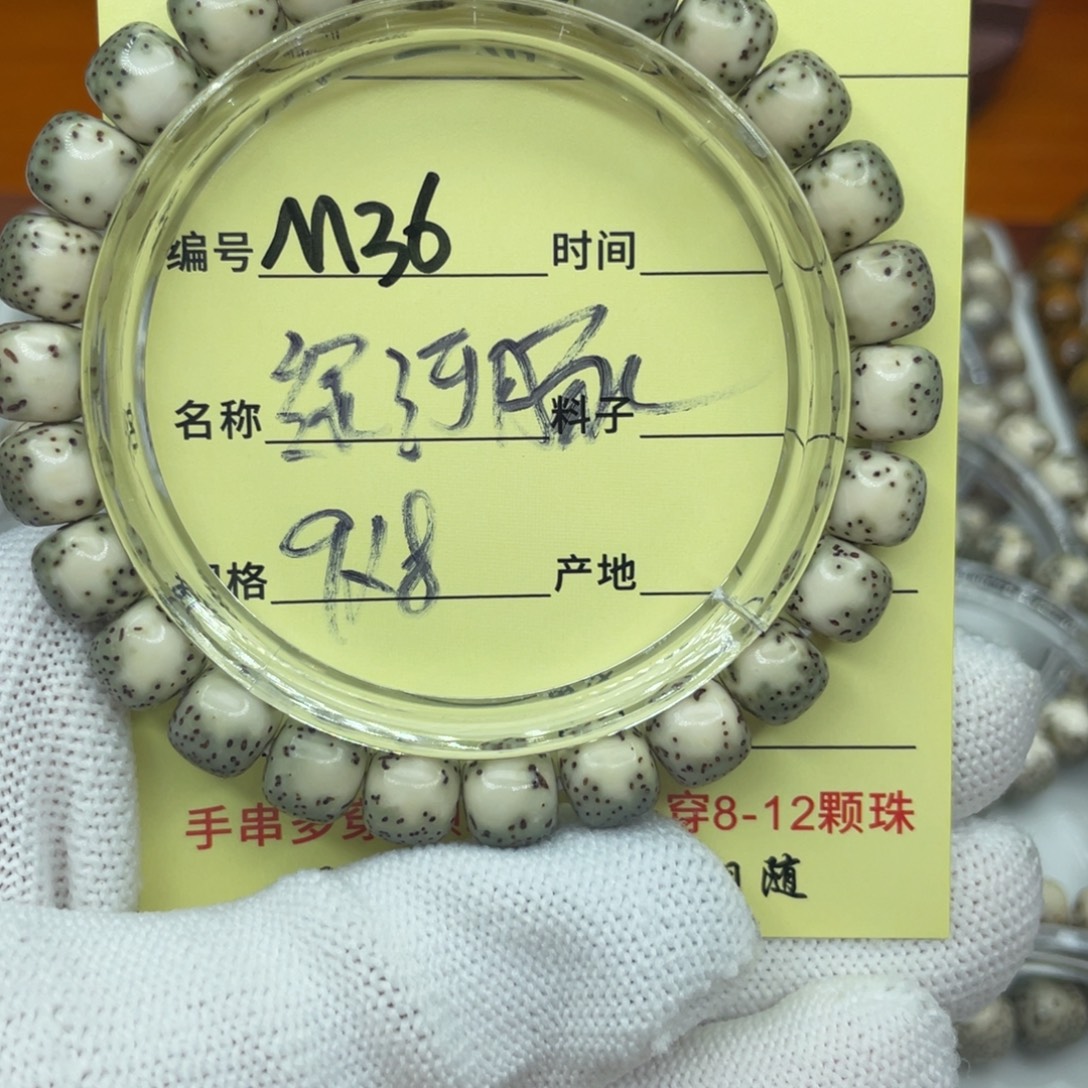 菩提籽类M绿河豚，