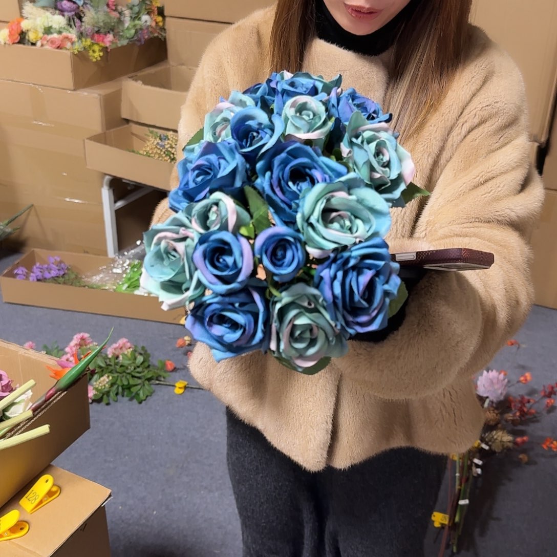 130号「闪购」仿真花，公主请下单