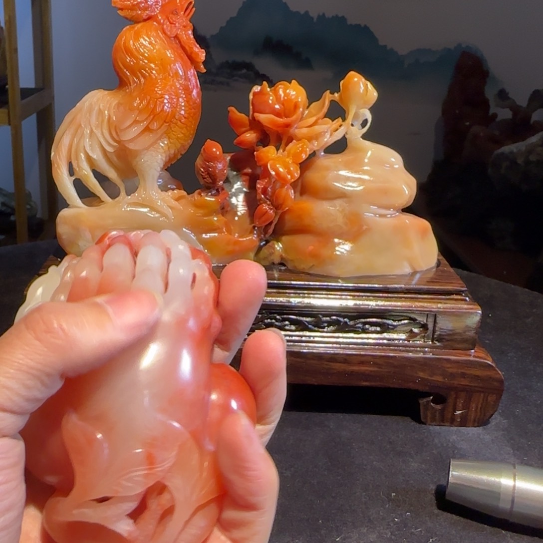 寿山石清*君工艺品非遗文化收藏