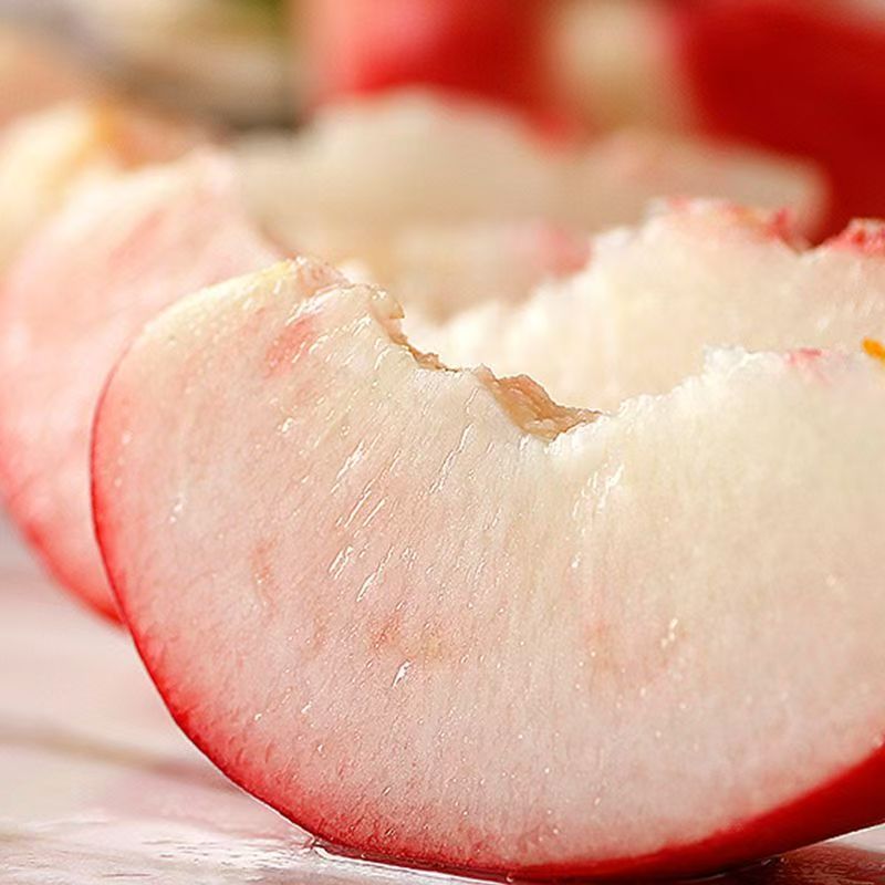 【次日达】四川高山胭脂脆蜜桃皮球桃汁水饱满新鲜脱骨3斤5斤包邮四川省