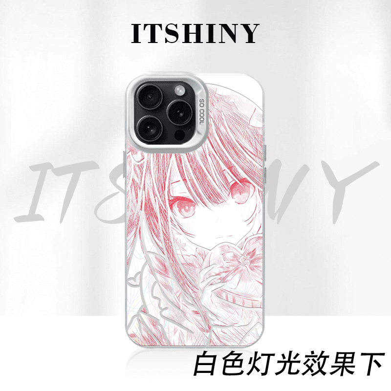 时崎狂三手机壳彩银二次元苹果华为荣耀小米VIVOPPO一加