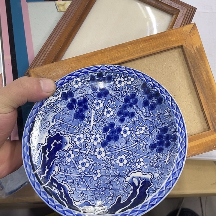 微***湖摆件老讷精品盘子