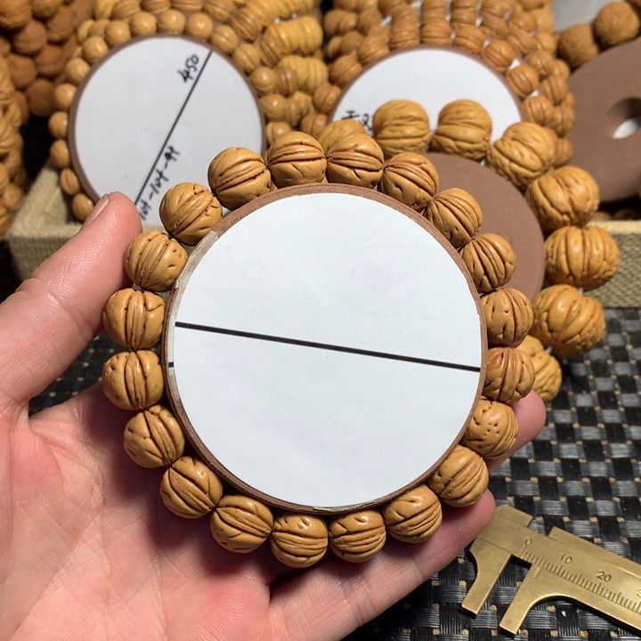 驰***者桃核手串10#东北野生弹珠金豆