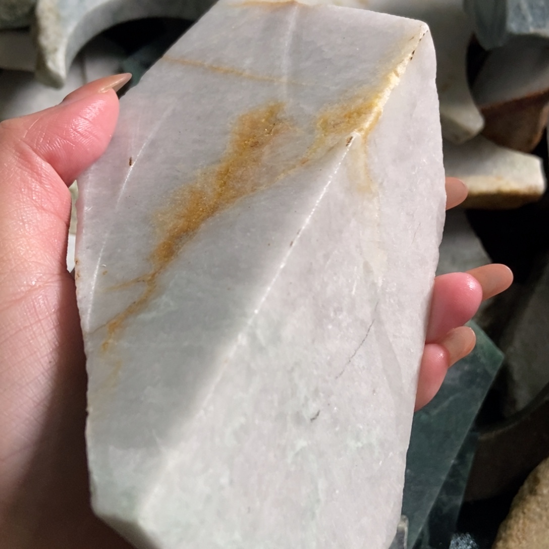 翡翠未镶嵌挂件天然翡翠