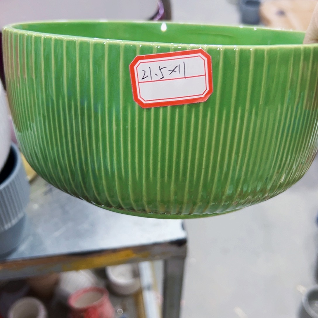 有孔外贸尾单陶瓷花盆凑单10米包邮