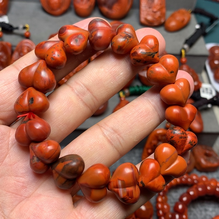 未镶嵌手串南红玛瑙