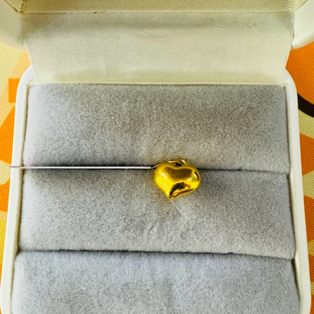 【莹莹专享】足金999饰品 爱心 0.3 GP