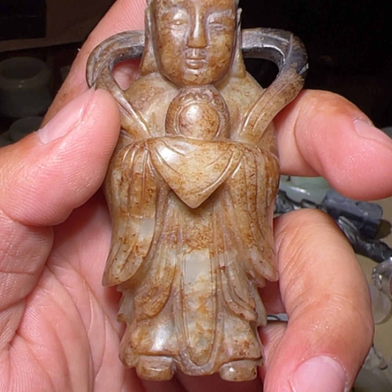 【闪购商品】和田玉（糖玉）挂件未镶嵌