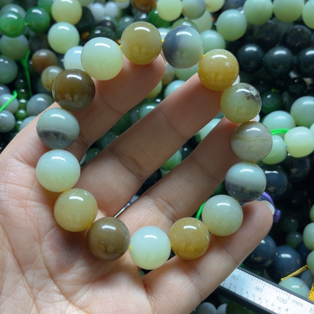 和田玉手链未镶嵌