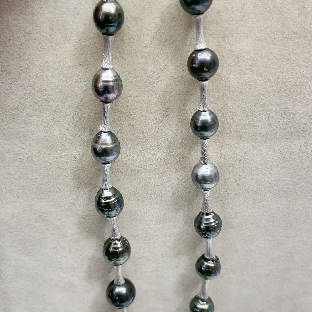 海水珍珠颈饰银S925镶嵌